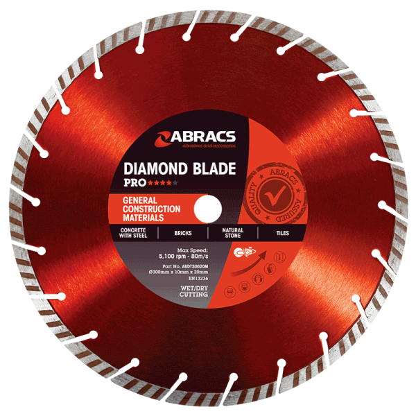 Abracs Diamond Cutting Blade- Pro