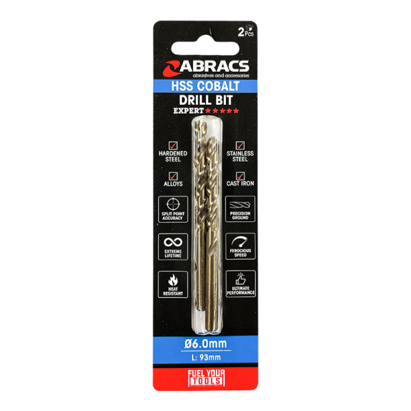 Abracs HSS Cobalt Drill Bit